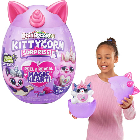 Rainbocorns Kittycorn Surprise Plüsch-Katzenmaskottchen