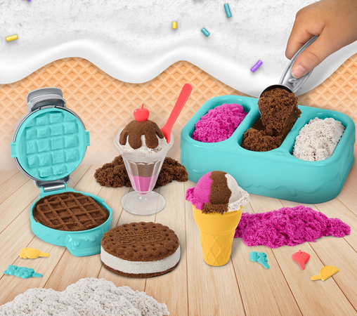 Ice Cream Kinetic Sand Duftende Eiscreme Leckereien Eisdiele 3 Düfte Spin Master