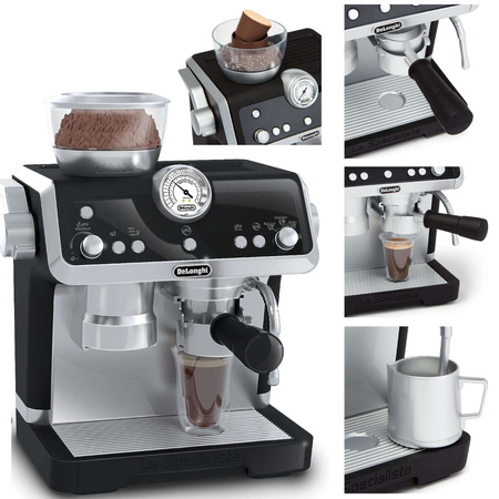 Spielzeug-Kaffeemaschine mit Milchaufschäumer DeLonghi Little Barista Set
