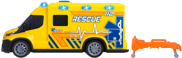 Rettungswagen Interaktiver Krankenwagen + Zubehör Licht Sound