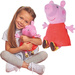 Peppa Wutz maskottchen mit Ton 24 cm