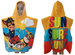 Paw Patrol Weicher Poncho Buntes saugfähiges Hundehandtuch 55x110cm