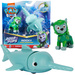Spin Master Paw Patrol Aqua Pups Hammerfisch-Fahrzeugset mit Rubble-Figur