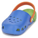 Crocs Kids Electro Sea Blue Lime Blaugrüne Flip-Flops für Kinder