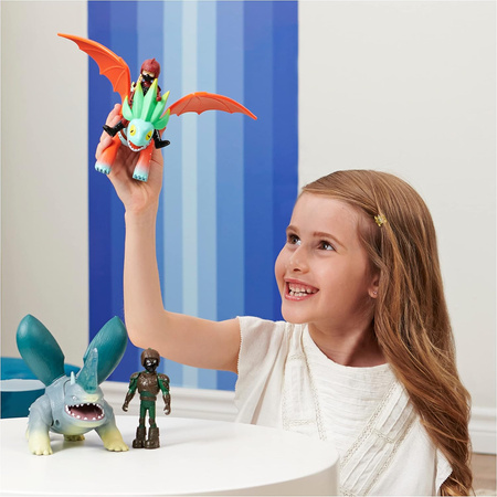 Riders of Dragons: Neun Welten Figuren Alex und der Federdrache