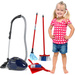 Reinigungsset mit Vileda Mopp und Spielzeugstaubsauger 
