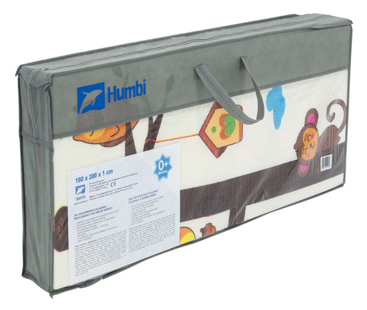 HUMBI Kinder Baby Spielmatte Krabbelmatte XPE Schaumstoff Doppel Pädagogische