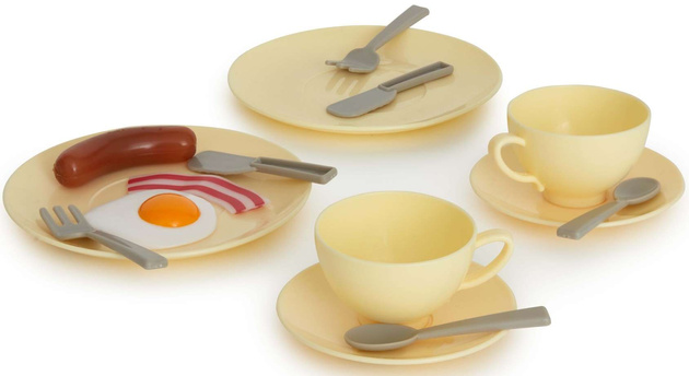 Casdon Frühstücks Set Morphy Richards Wasserkocher Kaffeemaschine Spielfutter