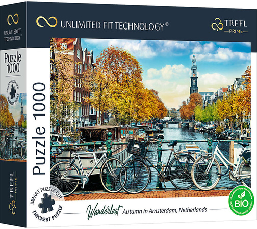 Puzzle 1000 Herbst in Amsterdam Unlimited Fit Technology