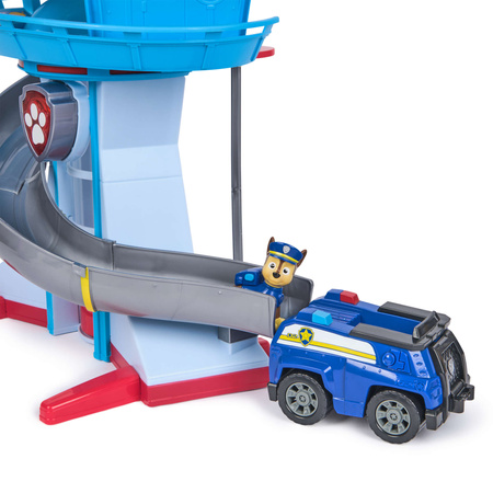 Paw Patrol Hauptquartier mit Licht und Sound, Fahrzeugen und Figuren