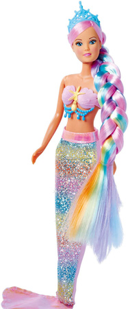 Steffi Love Fashion Puppen Set Steffi Regenbogen Meerjungfrau + Zubehör