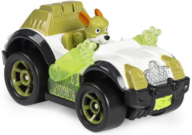 Paw Patrol Mighty Pups Tracker Metall Auto True Metal Spin Master