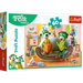 Trefl 17345 Puzzle 60 Die Familie Treflik liest gemeinsam Bücher