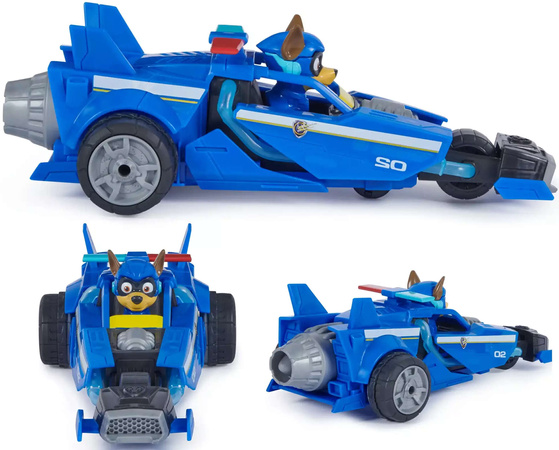 Paw Patrol The Movie 2 Ferngesteuertes Cars Hund Chase blau RC Fahrzeug