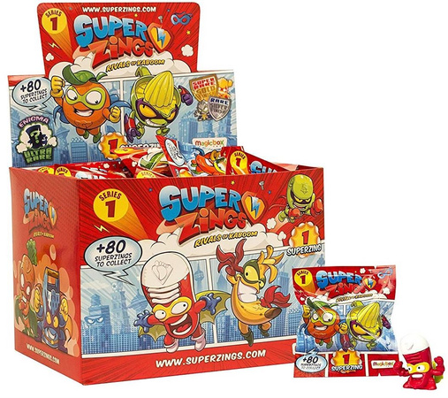 MagicBox Super Zings Serie 1 Superzings-Beutel