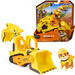 Paw Patrol Rubble und seine Crew Rubble&Crew Rubble Bagger Gelb Bulldozer Baufahrzeug mit Figur 6cm