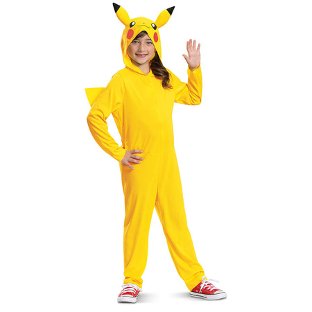 Pokemon Pikachu Karnevalskostüm gelb Verkleidung Kigurumi 127-136 cm (7-8 Jahre)