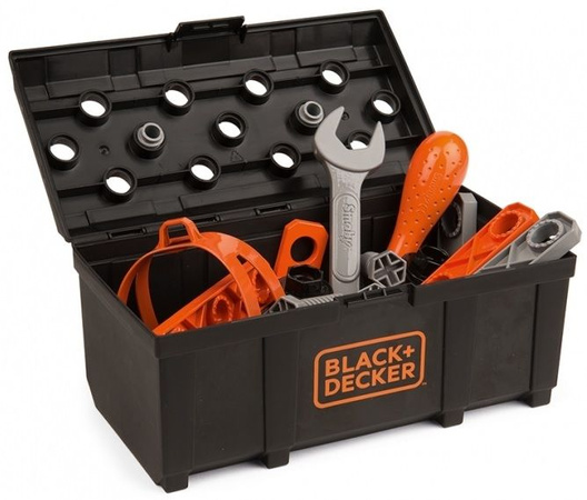 Smoby Black and Decker Truck mit Werkzeugkoffer 2-in-1