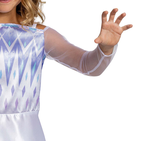 Kinderkostüm, Disney Karnevalskostüm Die Eiskönigin Elsa 124-135 cm 7-8 Jahre alt