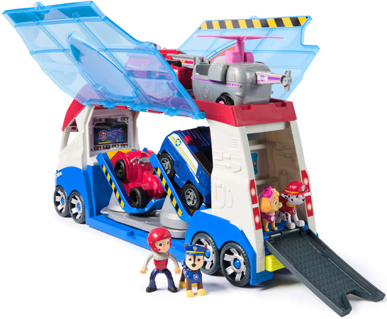 Psi Patrol Großes Patroller Set 4 Fahrzeuge Licht Sound Ryder, Chase, Marshall und Skye