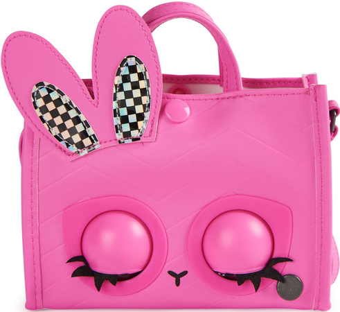 Purse Pets Small Pink Interaktive Hasentasche mit beweglichen Augen + Sound