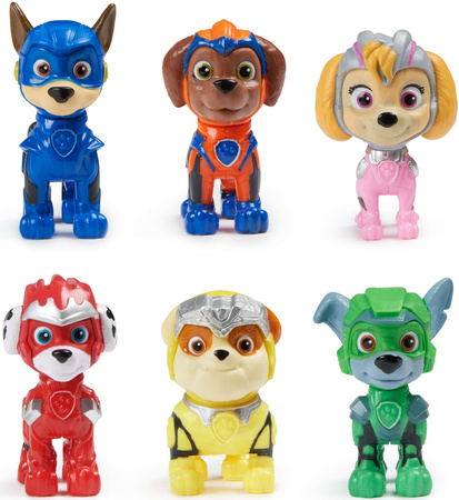 Paw Patrol The Movie 2 bunte Sammelfiguren Doggies 6er Pack