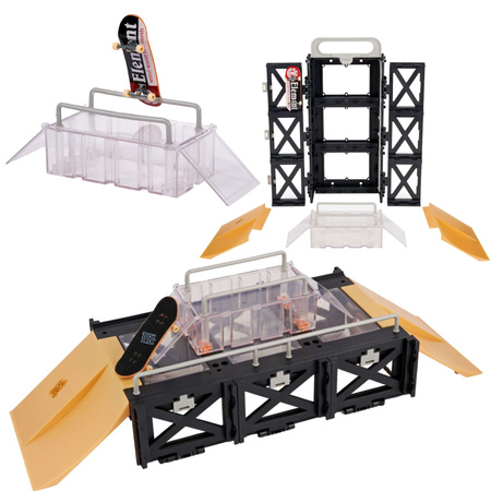Tech Deck Ramp Fingerboard Element Box Set Spielen und Anzeigen