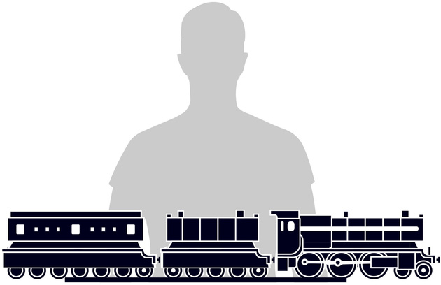 Puzzle 4D Build Harry Potter Zug Hogwarts Express 3D Modell zum Zusammenbauen