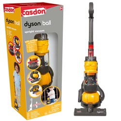 Dyson Ball Upright Spielzeug-Staubsauger für Kinder mit Saugfunktion Casdon 