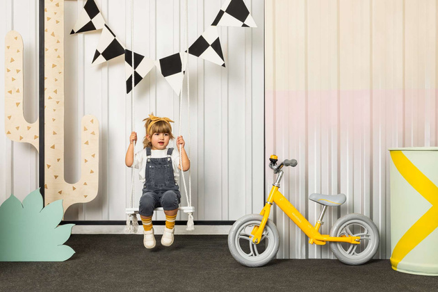 Nils Langlaufrad blau