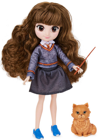 Harry Potter Puppenfigur Hermine mit Kessel und Krummbein