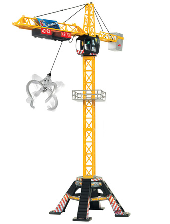 Dickie Construction Großer lenkbarer Kran 120 cm Mega Crane