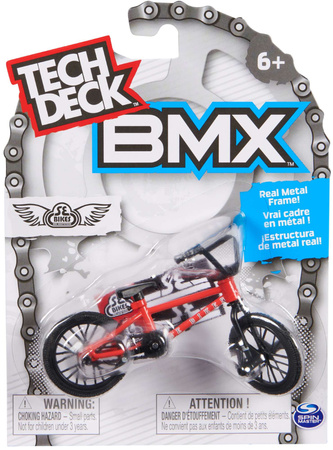 Tech Deck kleine Fingerbike BMX Mini Fahrrad Kit rot SE Bikes + Aufkleber