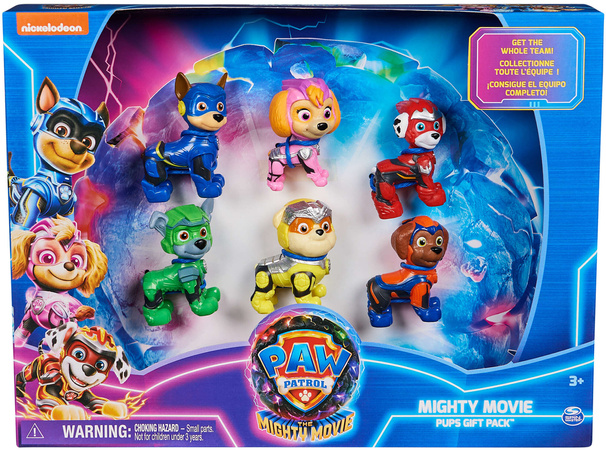 Paw Patrol The Movie 2 bunte Sammelfiguren Doggies 6er Pack