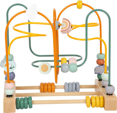 Kleiner Fuß Holz Perlen Labyrinth Safari