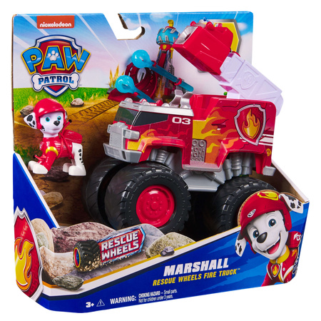 Paw Patrol Rescue Wheels Feuerwehrauto + Marshall-Figur