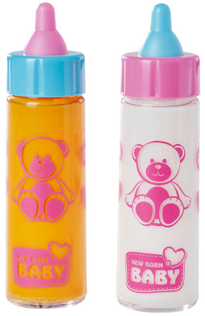 New Born Baby Magische Puppenflaschen 2 Stück