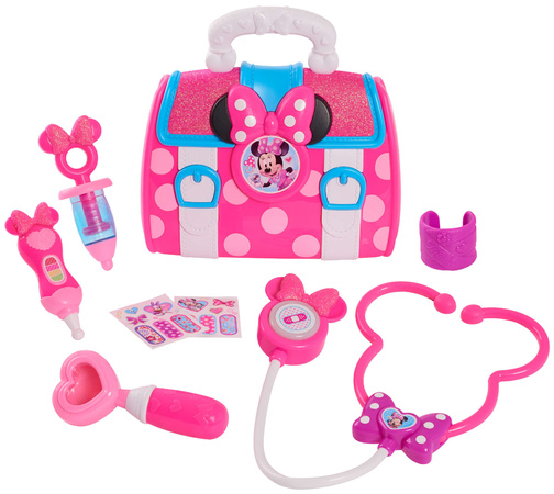 Minnie Maus// Minnie Mouse Großer Arztkoffer Erste-Hilfe-Kit 8-teilig Licht/Schall Disney