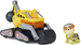 Paw Patrol The Movie 2 Set Figur Rubble Hund Fahrzeug gelb Cars Rollo Licht Sound