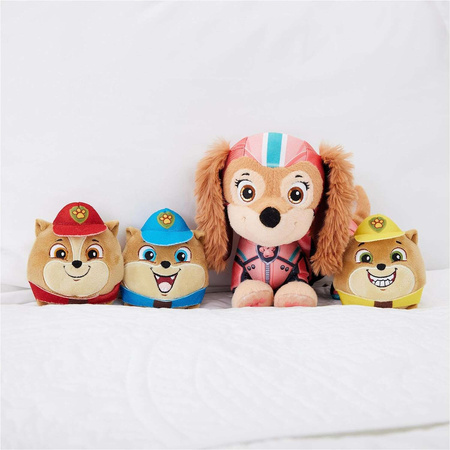 Paw Patrol The Mighty Kinofilm Liberty Plüsch Maskottchen Hund 20 cm Gund + Poms Katzen