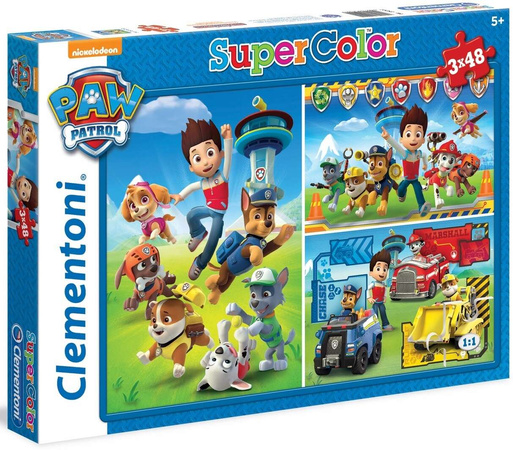 Clementoni Puzzle 3x48 Paw Patrol