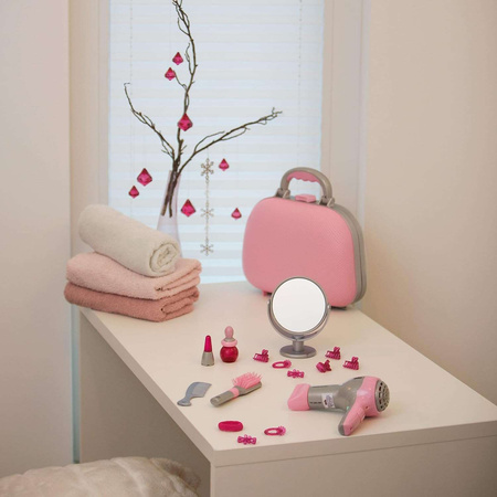 Braun Friseurkoffer für Kinder Klein