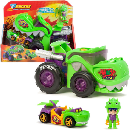 Mega Wheels T-Rex Abschussvorrichtung und Fahrer-Set