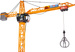 Dickie Construction Großer lenkbarer Kran 120 cm Mega Crane