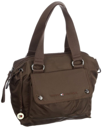 Tommy Hilfiger Schultertasche und Handtasche Urban Handtasche Grace Mini Duffle Braun