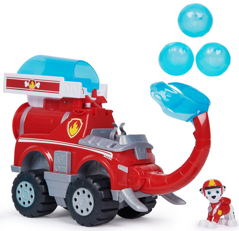 Paw Patrol Jungle Pups Deluxe Fahrzeug Marshall Elefant + Figurenset