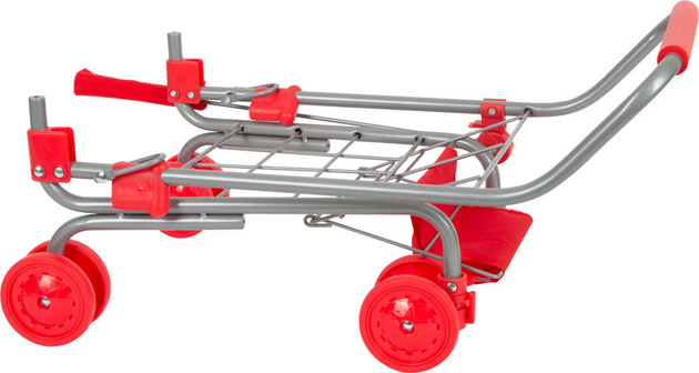 Small Foot 4046 Kinder-Einkaufswagen Silber