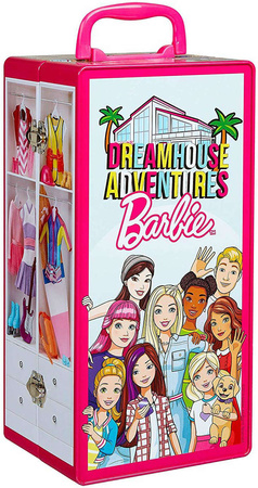 Kleiderschrank Closet Barbie Koffer Klein 5801