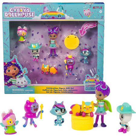 Gabi's Cat House Großes Set mit 6 Partyfiguren + Überraschung