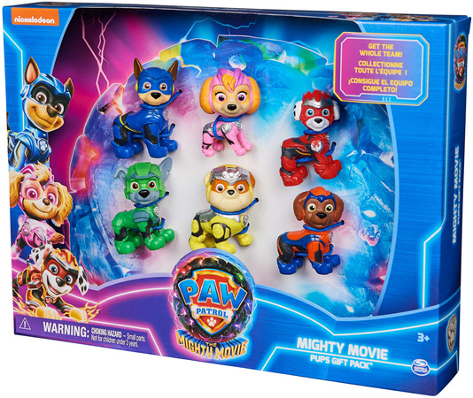 Paw Patrol The Movie 2 bunte Sammelfiguren Doggies 6er Pack